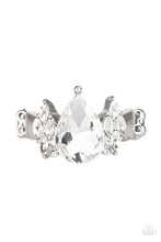 Load image into Gallery viewer, Paparazzi Ring - Yas Queen - White
