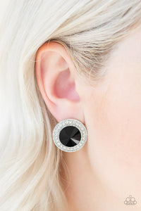 Paparazzi Earring -What Should I BLING? - Black