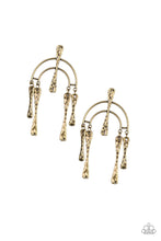 Load image into Gallery viewer, Paparazzi Earring - ARTIFACTS Of Life - Brass
