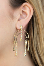 Load image into Gallery viewer, Paparazzi Earring - ARTIFACTS Of Life - Brass
