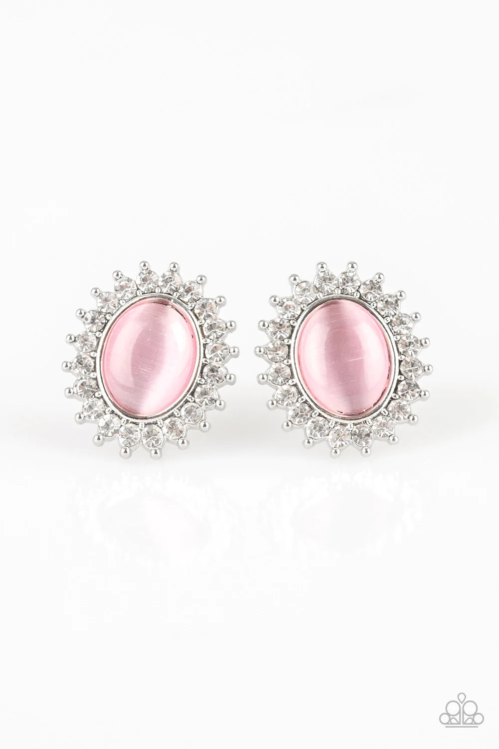 Paparazzi Earring - Hey There, Gorgeous - Pink
