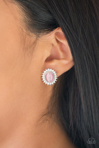 Paparazzi Earring - Hey There, Gorgeous - Pink