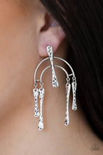 Load image into Gallery viewer, Paparazzi Earring - ARTIFACTS Of Life - Silver
