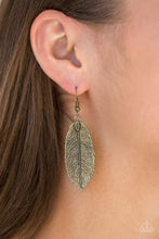 Load image into Gallery viewer, Paparazzi Earring - We GATHERER Together - Brass
