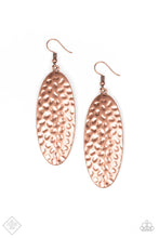 Load image into Gallery viewer, Paparazzi Earring - Radiantly Radiant - Copper
