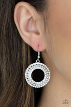 Load image into Gallery viewer, Paparazzi Earring - Sparkle Splurge - Silver
