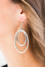 Load image into Gallery viewer, Paparazzi Earring - Wrapped In Wealth - White
