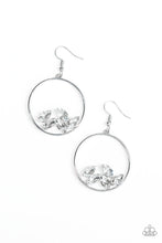 Load image into Gallery viewer, Paparazzi Earring - Cue The Confetti - White
