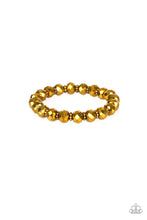 Load image into Gallery viewer, Paparazzi Bracelet - Crystal Candelabras - Brass
