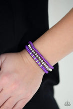 Load image into Gallery viewer, Paparazzi Bracelet - Ideal Idol - Purple
