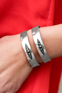 Paparazzi Bracelet - In HAUTE Pursuit - Silver