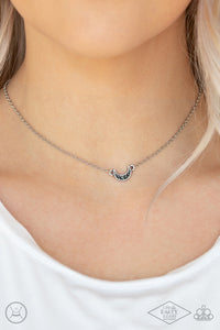 Paparazzi Necklace - Promise The Moon - Silver