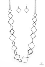 Load image into Gallery viewer, Paparazzi Necklace - Backed Into A Corner - Black
