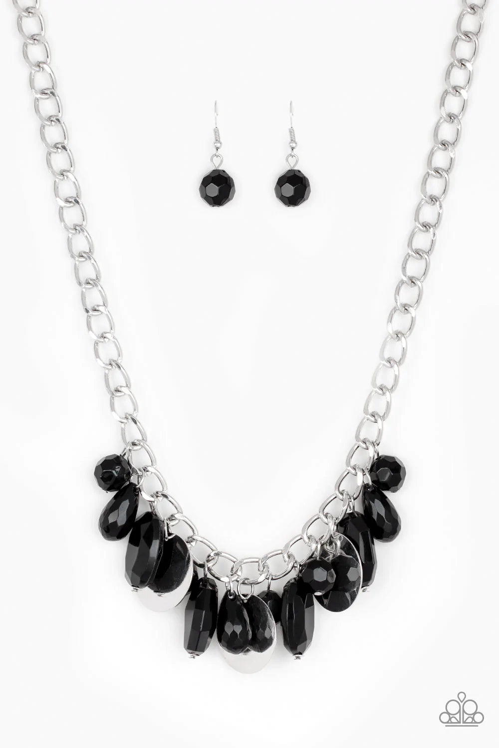 Paparazzi Necklace - Treasure Shore - Black