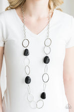 Load image into Gallery viewer, Paparazzi Necklace - Modern Day Malibu - Black
