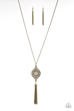 Load image into Gallery viewer, Paparazzi Necklace - Totally Worth the TASSEL - Brass
