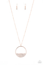 Load image into Gallery viewer, Paparazzi Necklace - Bet Your Bottom Dollar - Rose Gold
