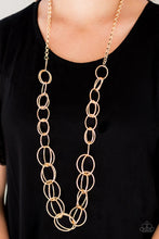 Load image into Gallery viewer, Paparazzi Necklace - Elegantly Ensnared - Gold
