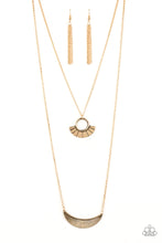 Load image into Gallery viewer, Paparazzi Necklace - Tribal Trek - Gold
