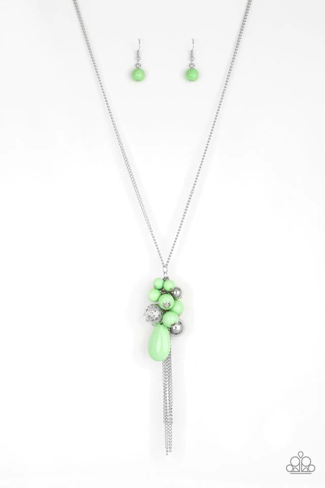 Paparazzi Necklace - It's A Celebration - Green