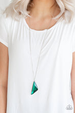 Load image into Gallery viewer, Paparazzi Necklace - Ultra Sharp - Green

