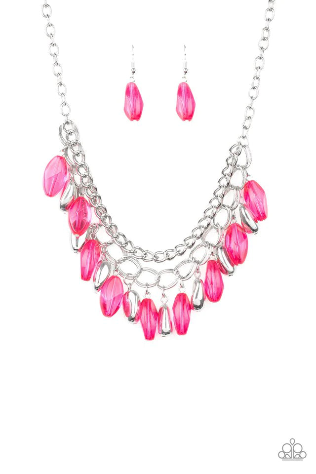 Paparazzi Necklace - Spring Daydream - Pink