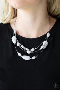 Paparazzi Necklace - Radiant Reflections - Silver