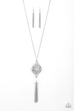 Load image into Gallery viewer, Paparazzi Necklace - Totally Worth The TASSEL - Silver
