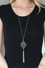 Load image into Gallery viewer, Paparazzi Necklace - Totally Worth The TASSEL - Silver
