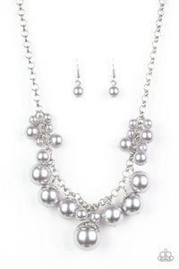 Paparazzi Necklace - Broadway Belle - Silver