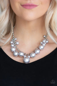 Paparazzi Necklace - Broadway Belle - Silver