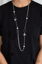 Load image into Gallery viewer, Paparazzi Necklace - Pageant Princess - Silver

