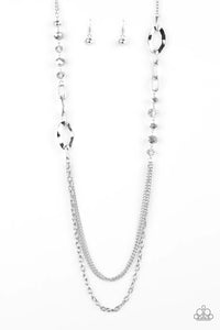Paparazzi Necklace - Modern Girl Glam - Silver