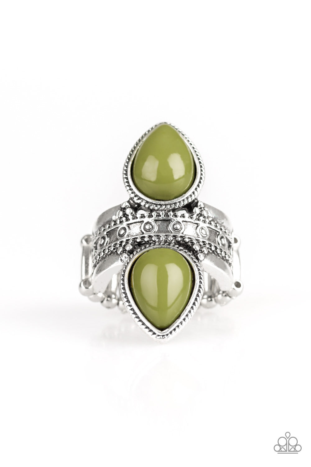 Paparazzi Ring - New Age Leader - Green