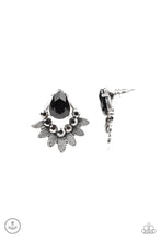 Load image into Gallery viewer, Paparazzi Earring -Crystal Canopy - Black
