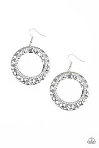 Paparazzi Earring - Cinematic Shimmer - White