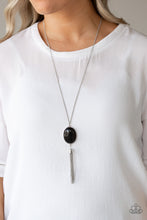 Load image into Gallery viewer, Paparazzi Necklace - Tasseled Tranquility - Black
