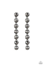 Load image into Gallery viewer, Paparazzi Earring - Dazzling Debonair - Black
