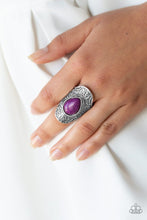 Load image into Gallery viewer, Paparazzi Ring - Southern Sage - Purple
