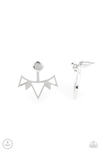 Paparazzi Earring - Like A Flash - Silver