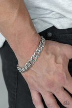 Load image into Gallery viewer, Paparazzi Bracelet - On The Ropes - Silver
