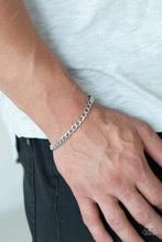 Load image into Gallery viewer, Paparazzi Bracelet - Halftime - Silver
