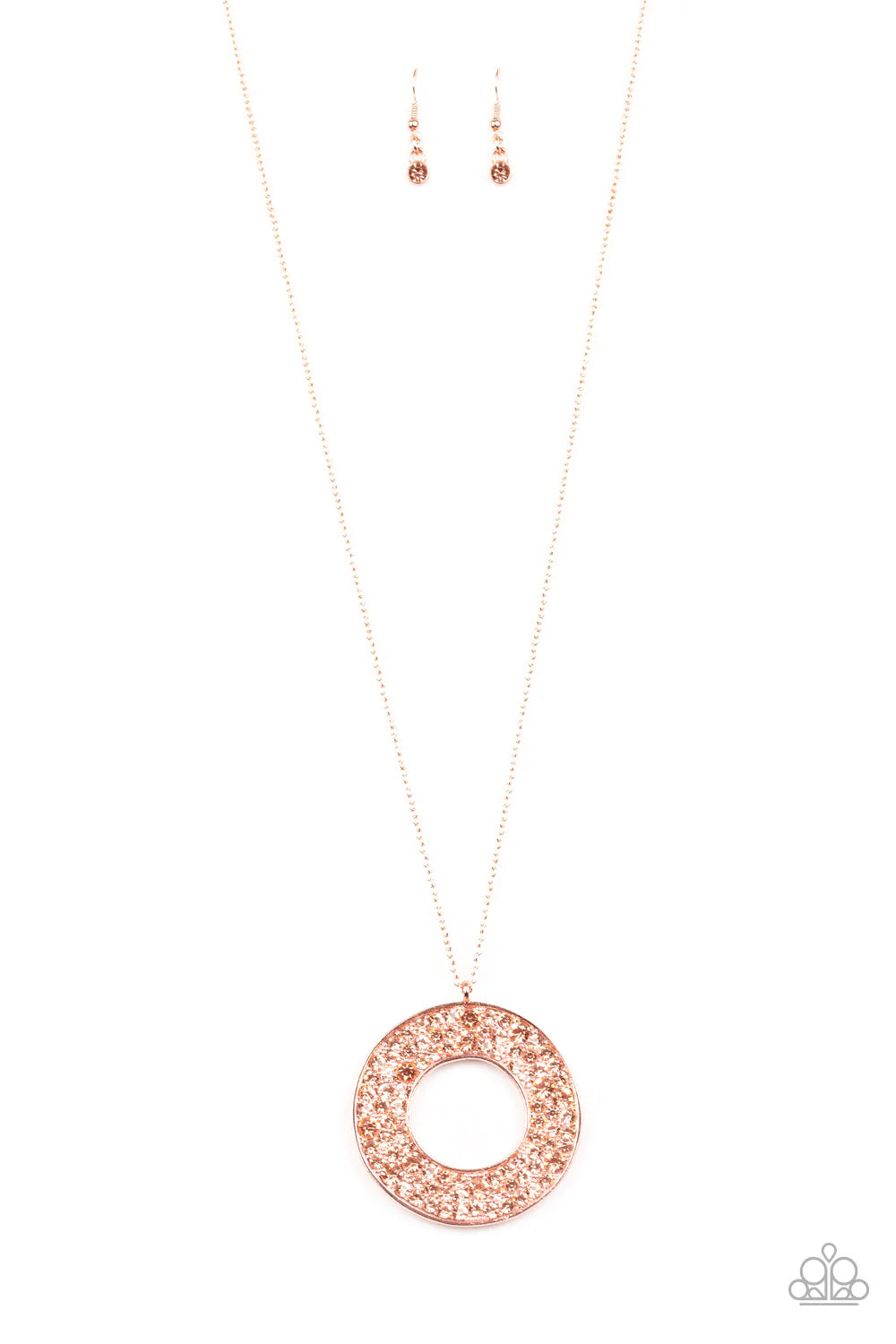 Paparazzi Necklace - Bad HEIR Day - Copper