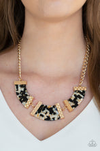 Load image into Gallery viewer, Paparazzi Necklace - HAUTE-Blooded - Black
