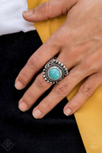Load image into Gallery viewer, Paparazzi Ring - Normad Drama - Blue
