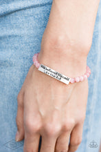 Load image into Gallery viewer, Paparazzi Bracelet - So She Did - Pink
