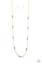 Load image into Gallery viewer, Paparazzi Necklace - Girls Have More FUNDS - White
