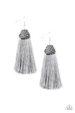 Load image into Gallery viewer, Paparazzi Earring - Razzle Riot - Silver
