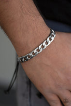 Load image into Gallery viewer, Paparazzi Bracelet - Score! - Silver
