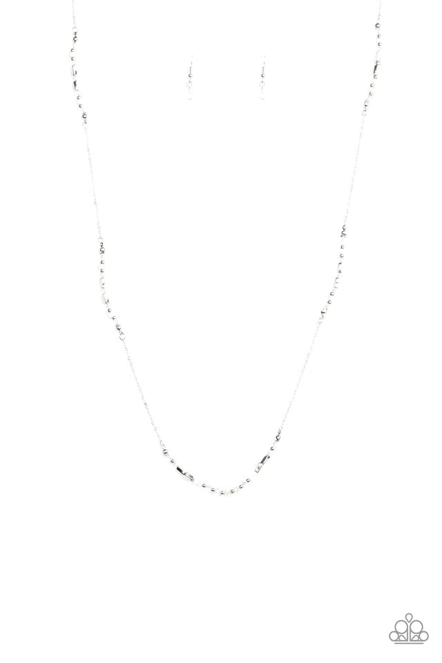 Paparazzi Necklace - Mainstream Minimalist - White